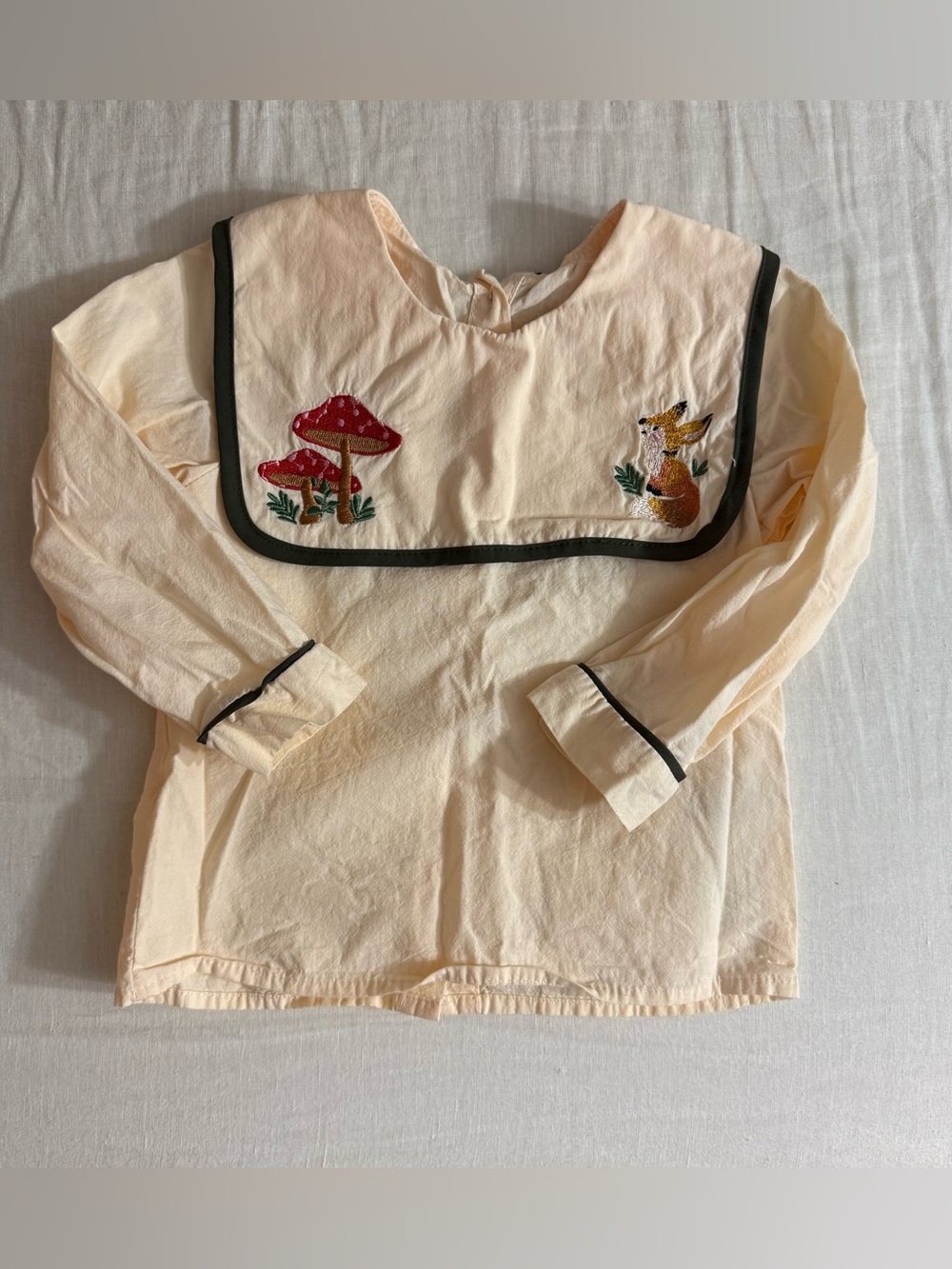 Embroidered Collared Shirt